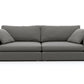 Titan Libby Grey 80" Sofa & 2 Grand Chairs