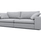 Titan Silver Grey 80" Sofa & 2 Grand Chairs