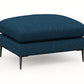 Slate Midnight Blue Loveseat Sectional