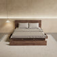 Aspen Bed With Upholstered Back