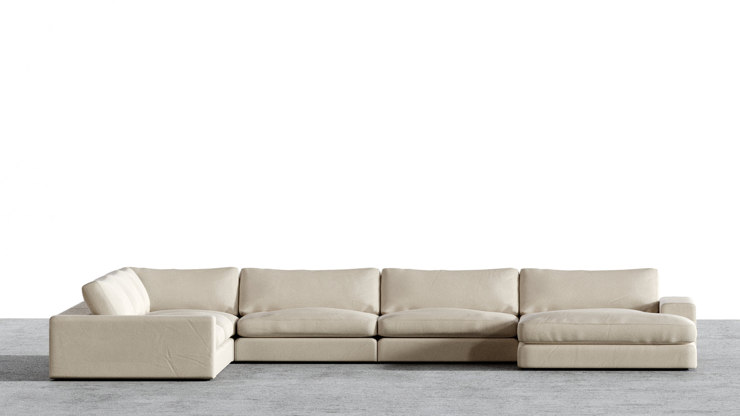 MGR 5 Seat + Chaise Corner Sectional