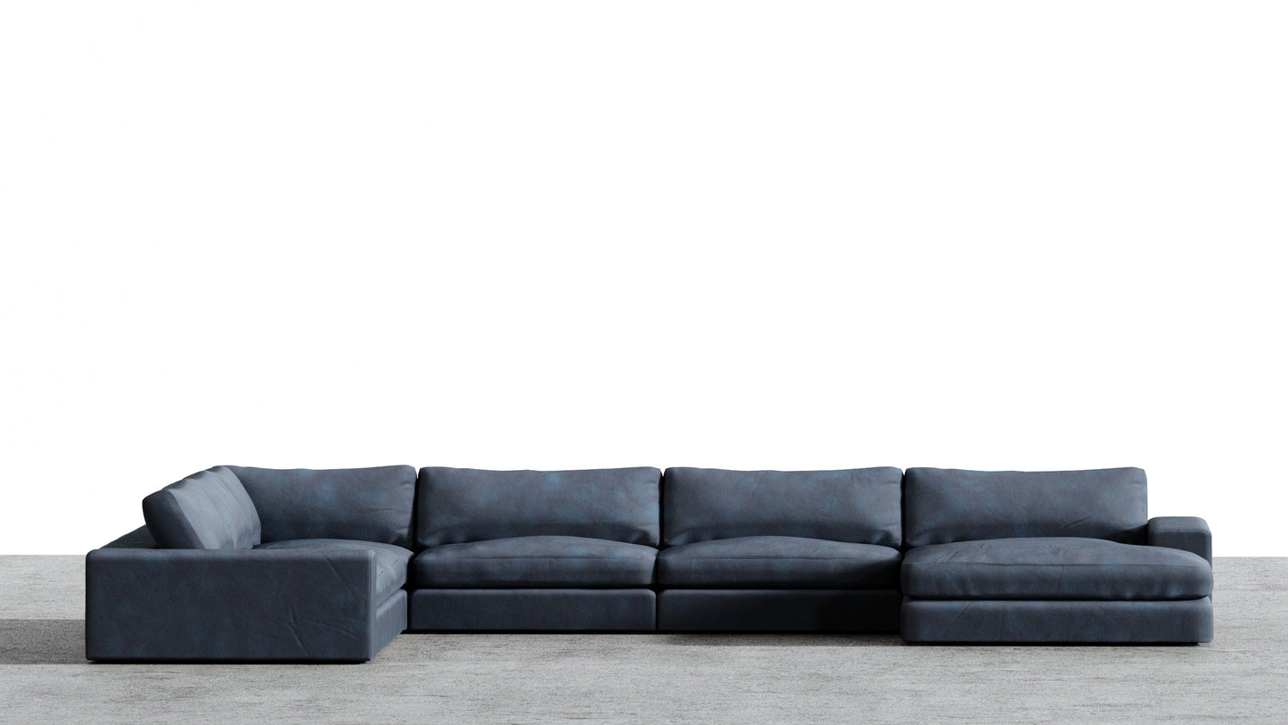 MGR 5 Seat + Chaise Corner Sectional