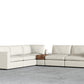 Canapé d'angle sectionnel Bennet 7 places