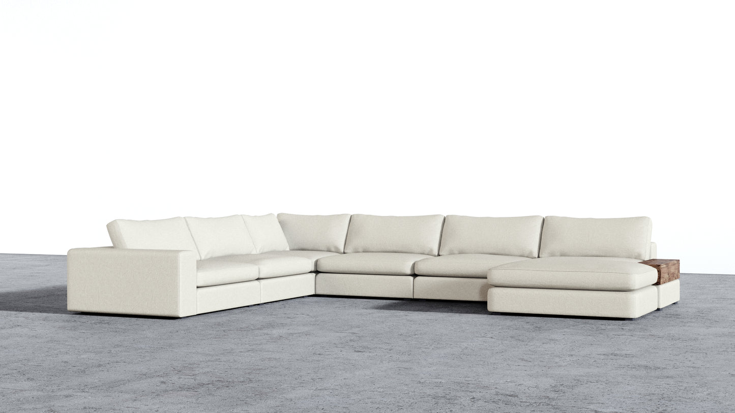 MGR 5 Seat + Chaise Corner Sectional