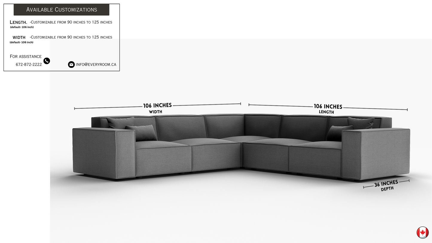 Cascade Corner Sectional