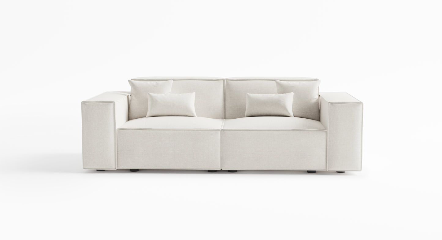 Cascade Soft Cream LoveSeat