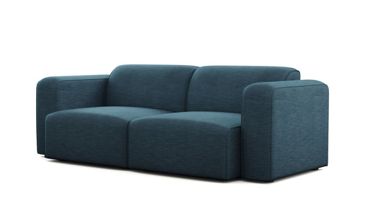 Luna Blue Loveseat