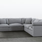 Canapé d'angle 5 places Cloud Paradise
