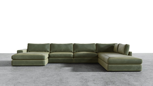 MGR Double Chaise + Corner Sectional