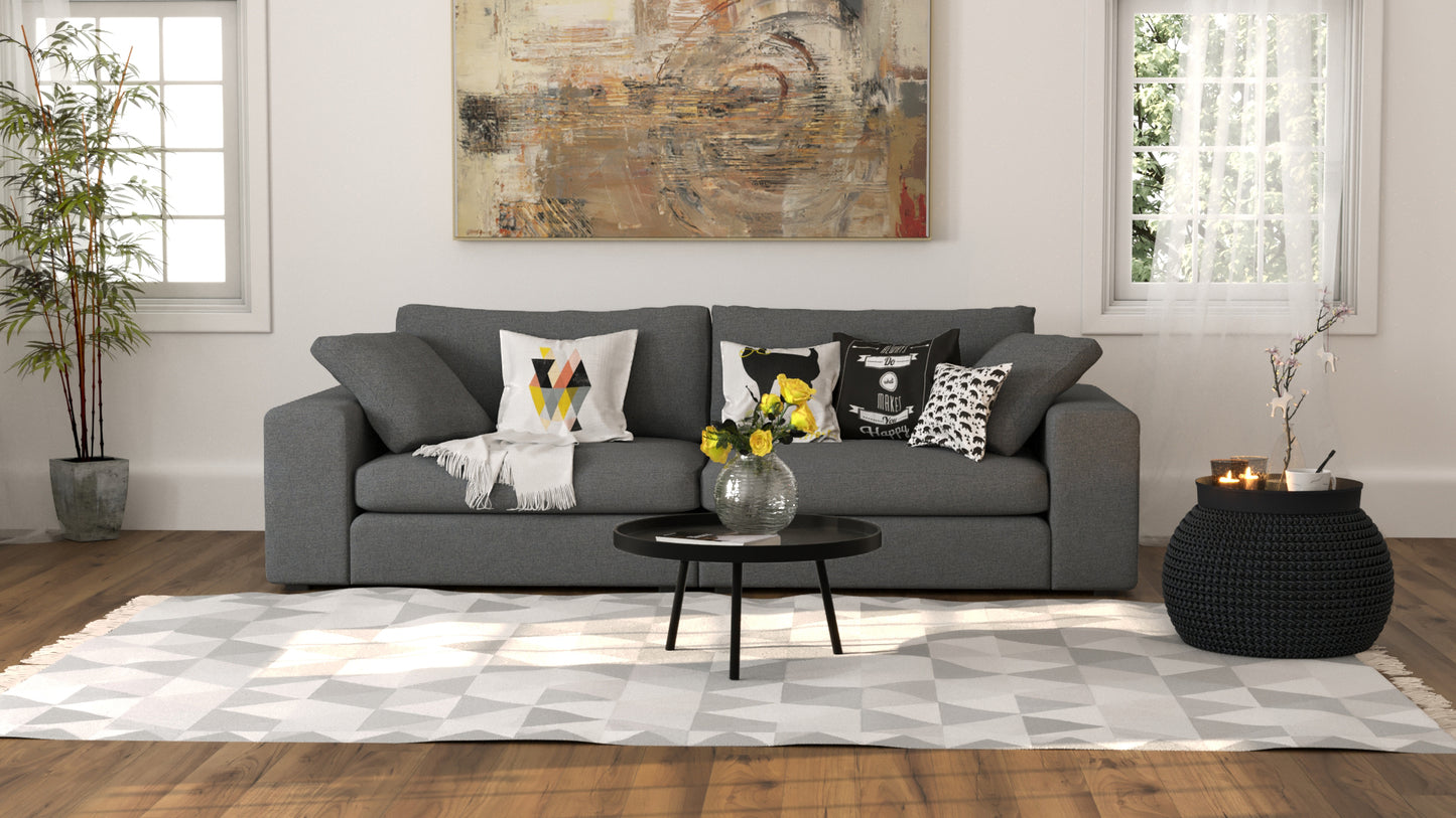 Titan 80" Libby Grey Sofa