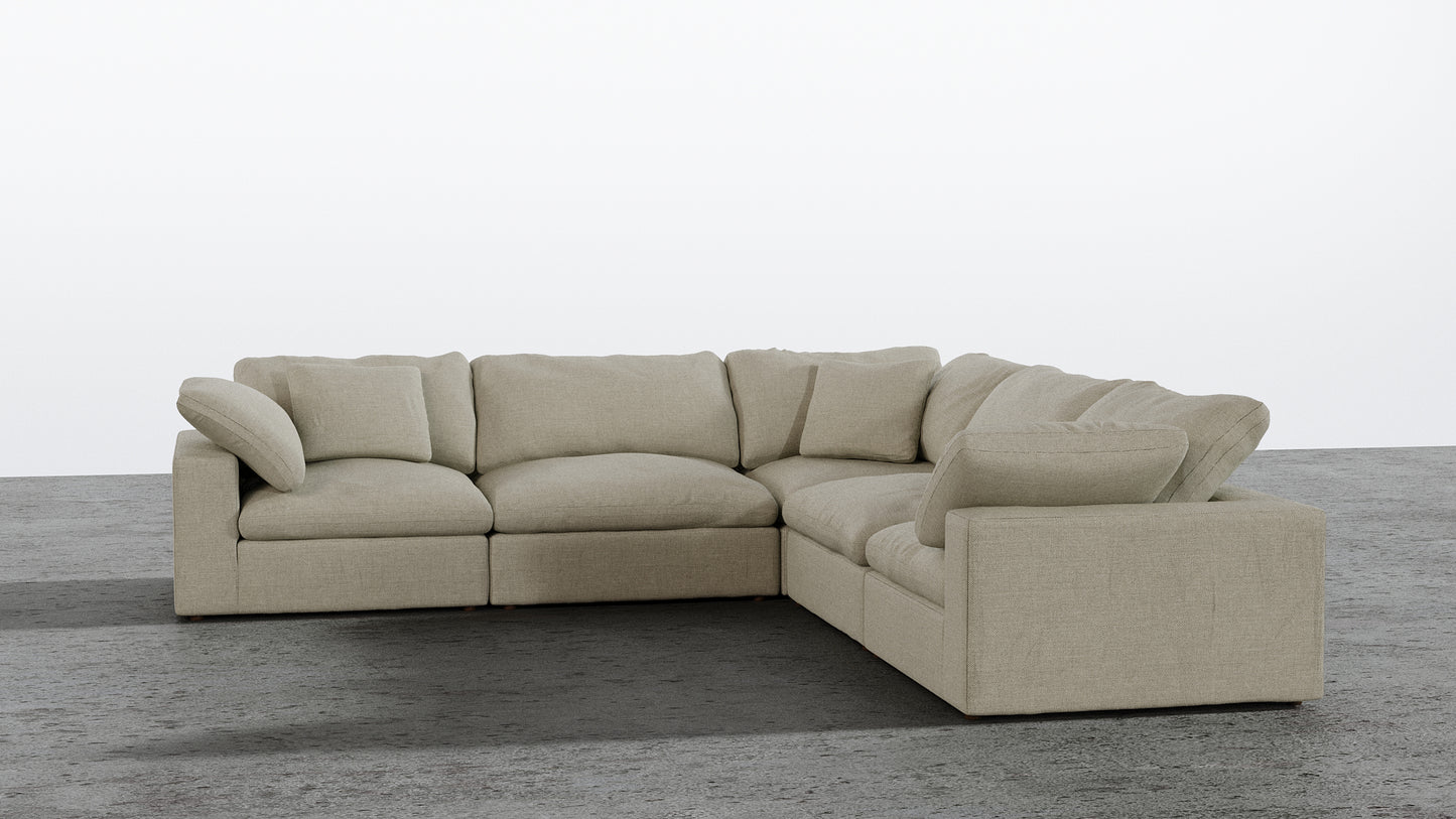 Canapé d'angle 5 places Cloud Paradise