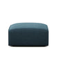 Luna Blue Ottoman