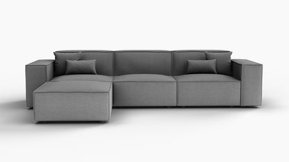 Cascade Pewter Grey Sectional