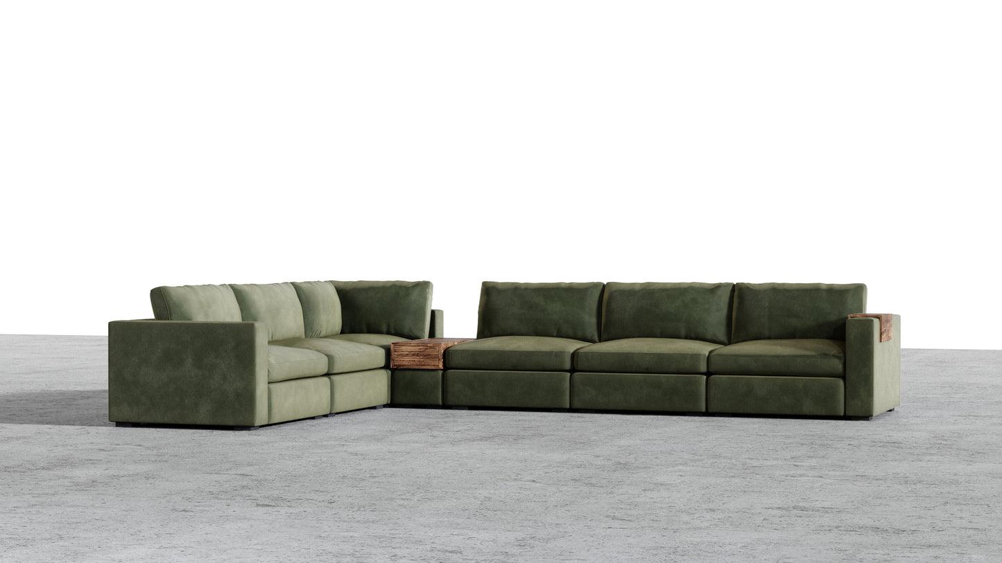 Bennet Corner Sectional 6 Seater