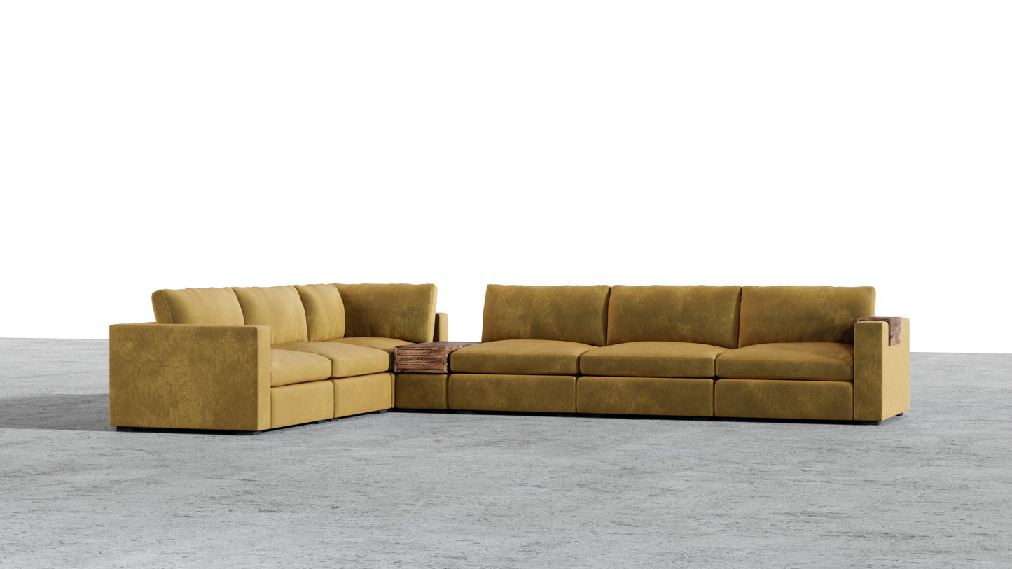 Bennet Corner Sectional 6 Seater