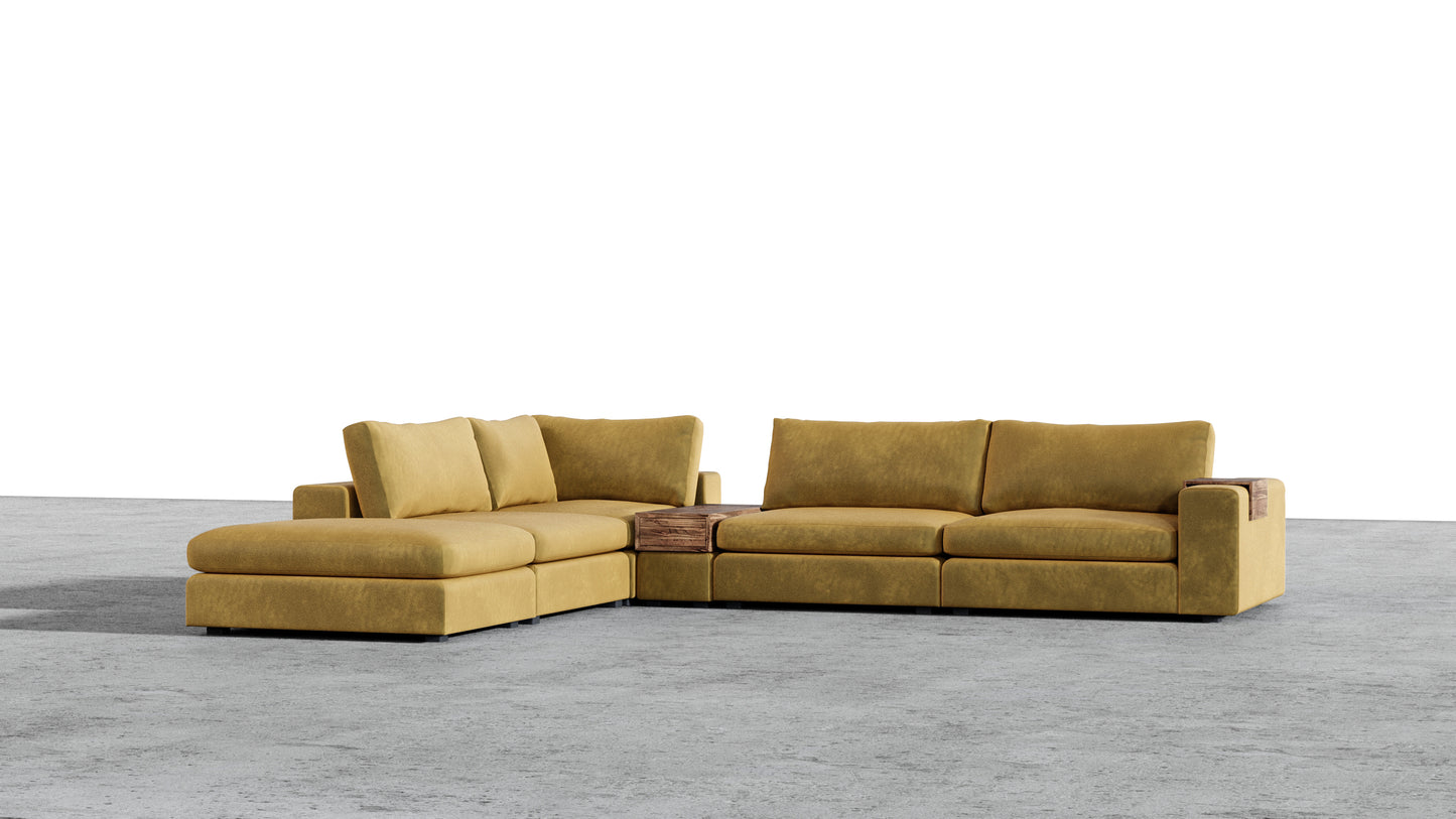 Titan 4 Seater Plus Ottoman