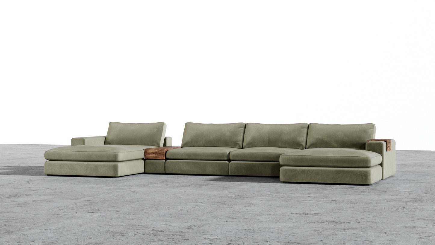 MGR Double Chaise Sectional
