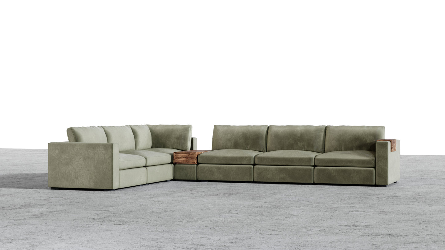 Bennet Corner Sectional 6 Seater