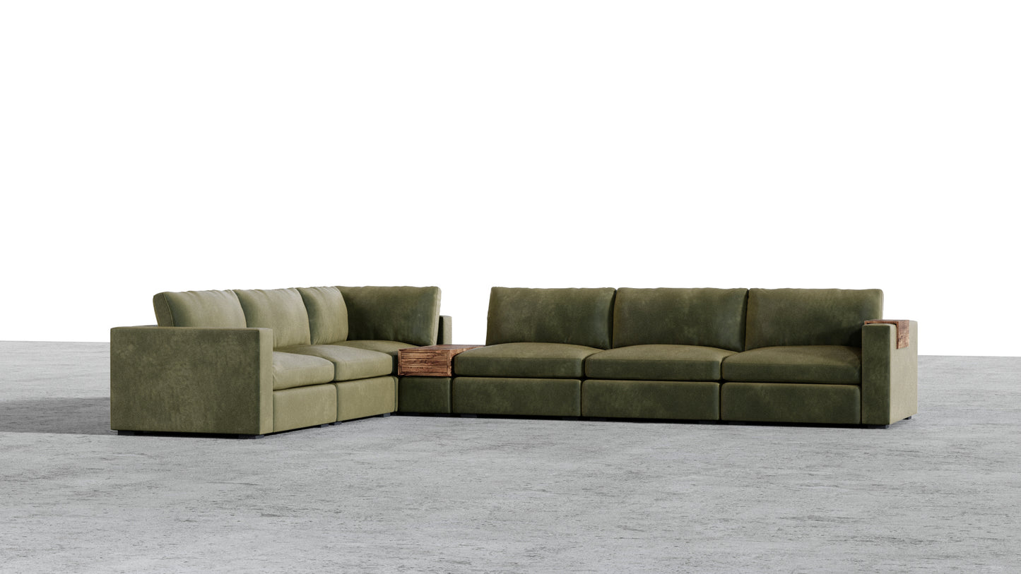 Bennet Corner Sectional 6 Seater