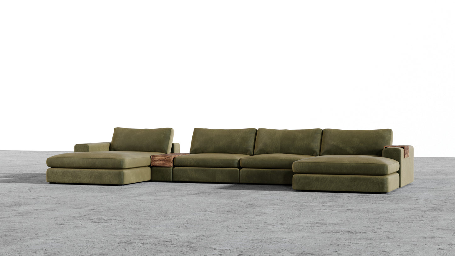 MGR Double Chaise Sectional