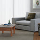 Titan Silver Grey 80" Sofa & 2 Grand Chairs