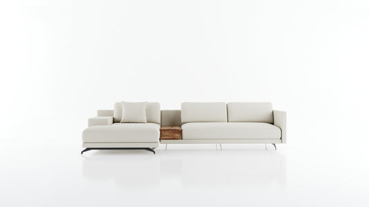 Elite Comfort Cream Sectional