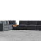 Canapé d'angle sectionnel Bennet 7 places
