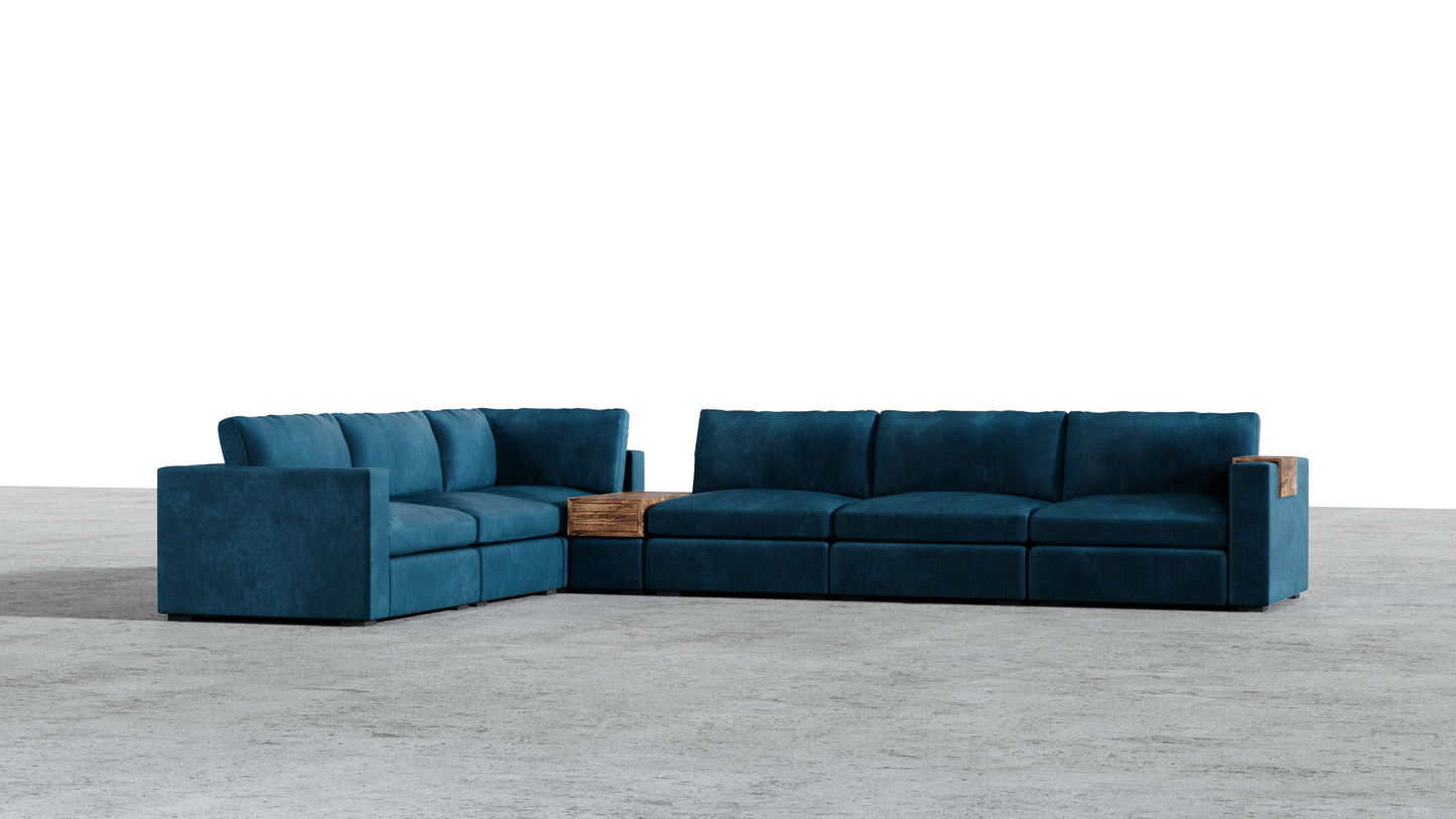 Bennet Corner Sectional 6 Seater