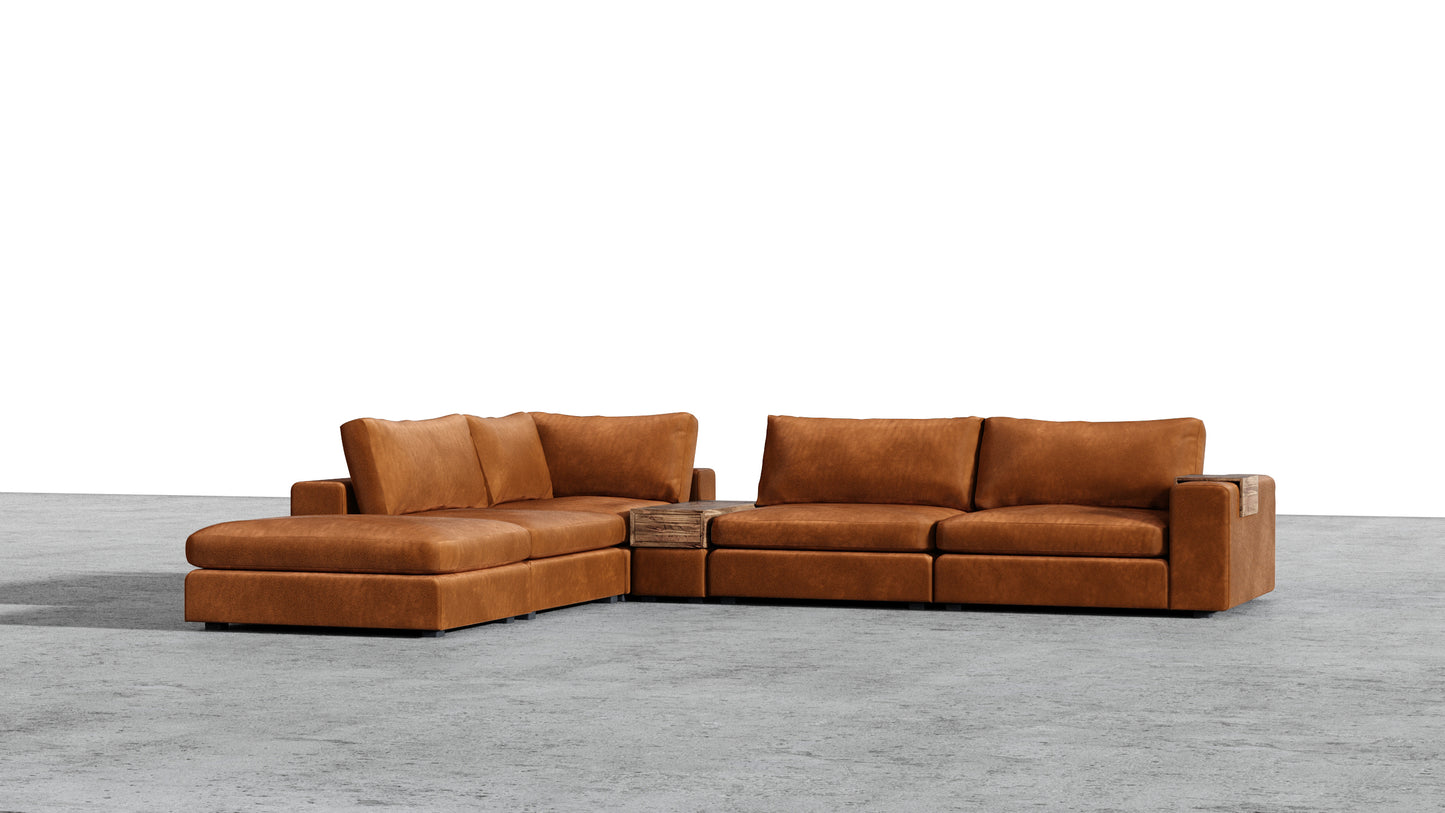 Titan 4 Seater Plus Ottoman