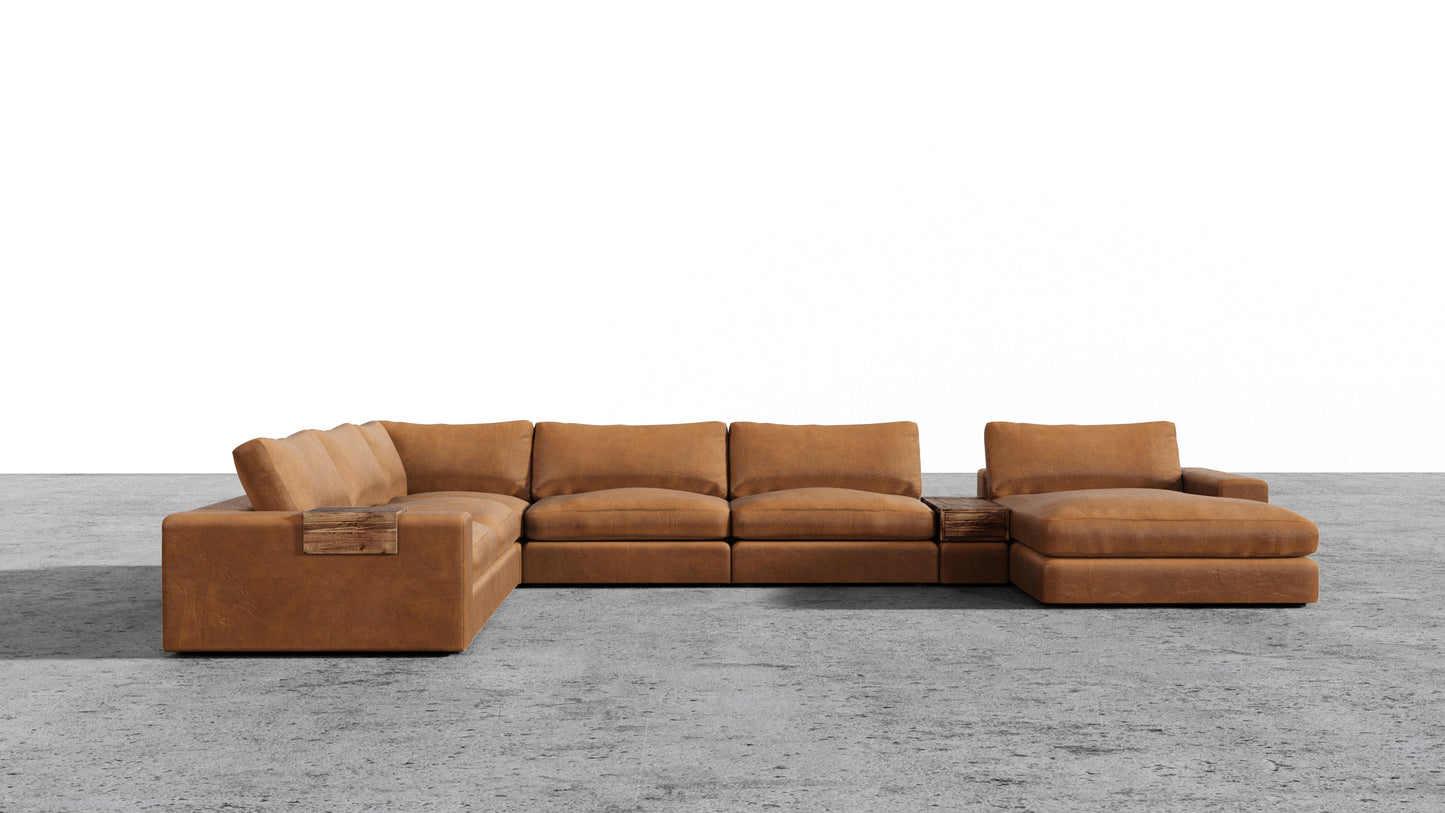 MGR 5 Seat + Chaise Corner Sectional