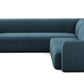 Lune Blue Long Seat Sectional