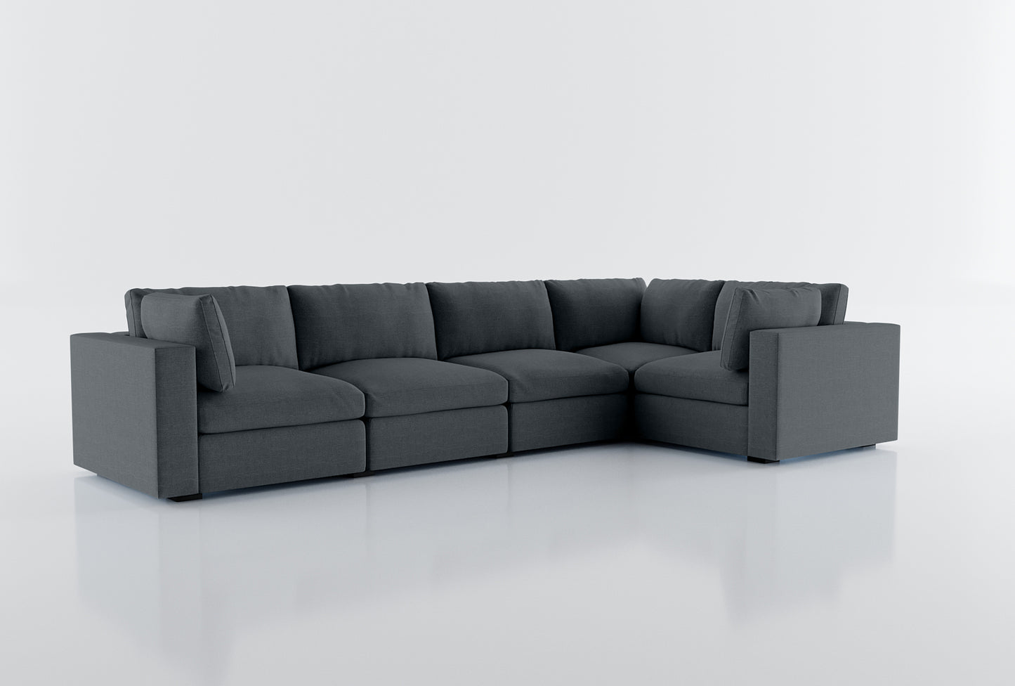 Bennet Pearl Cream 5 Seat Corner Sectional