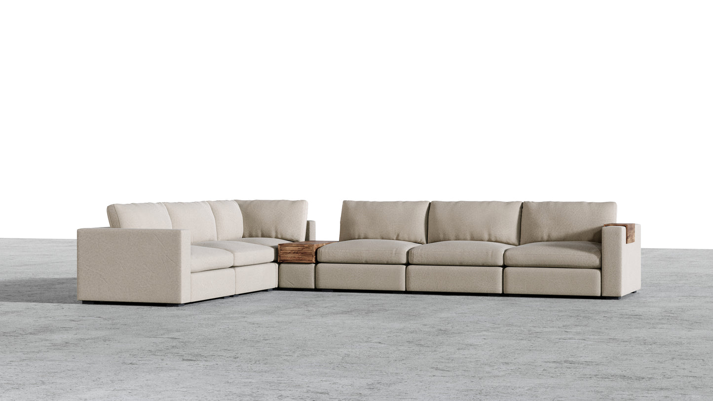 Bennet Corner Sectional 6 Seater