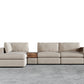 Canapé d'angle sectionnel Bennet 7 places