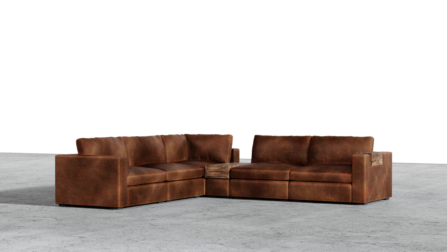 Bennet 5 Seat Corner Sectional