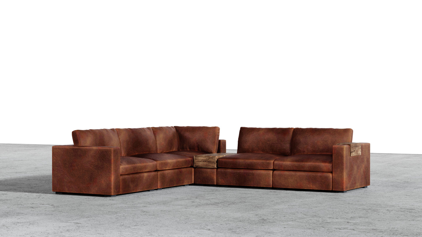 Bennet 5 Seat Corner Sectional