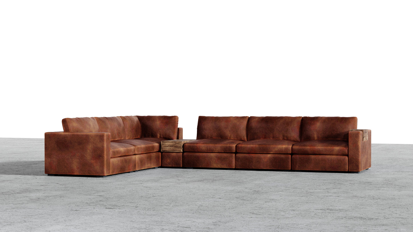 Bennet Corner Sectional 6 Seater