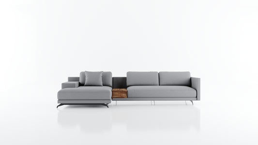 Elite Comfort Grey Sectional