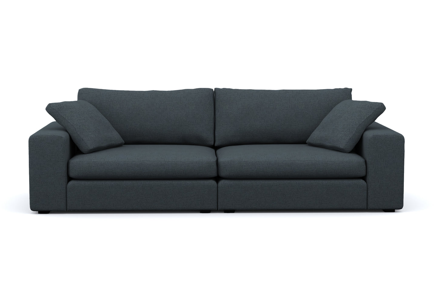 Titan 80" Silver Grey Sofa