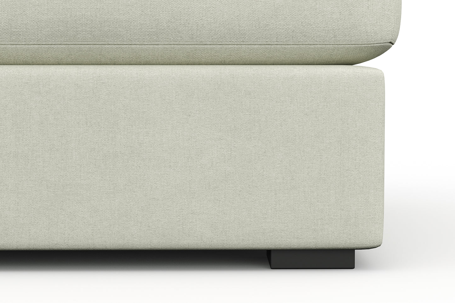 Bennet Pearl Cream Sofa & Ottoman