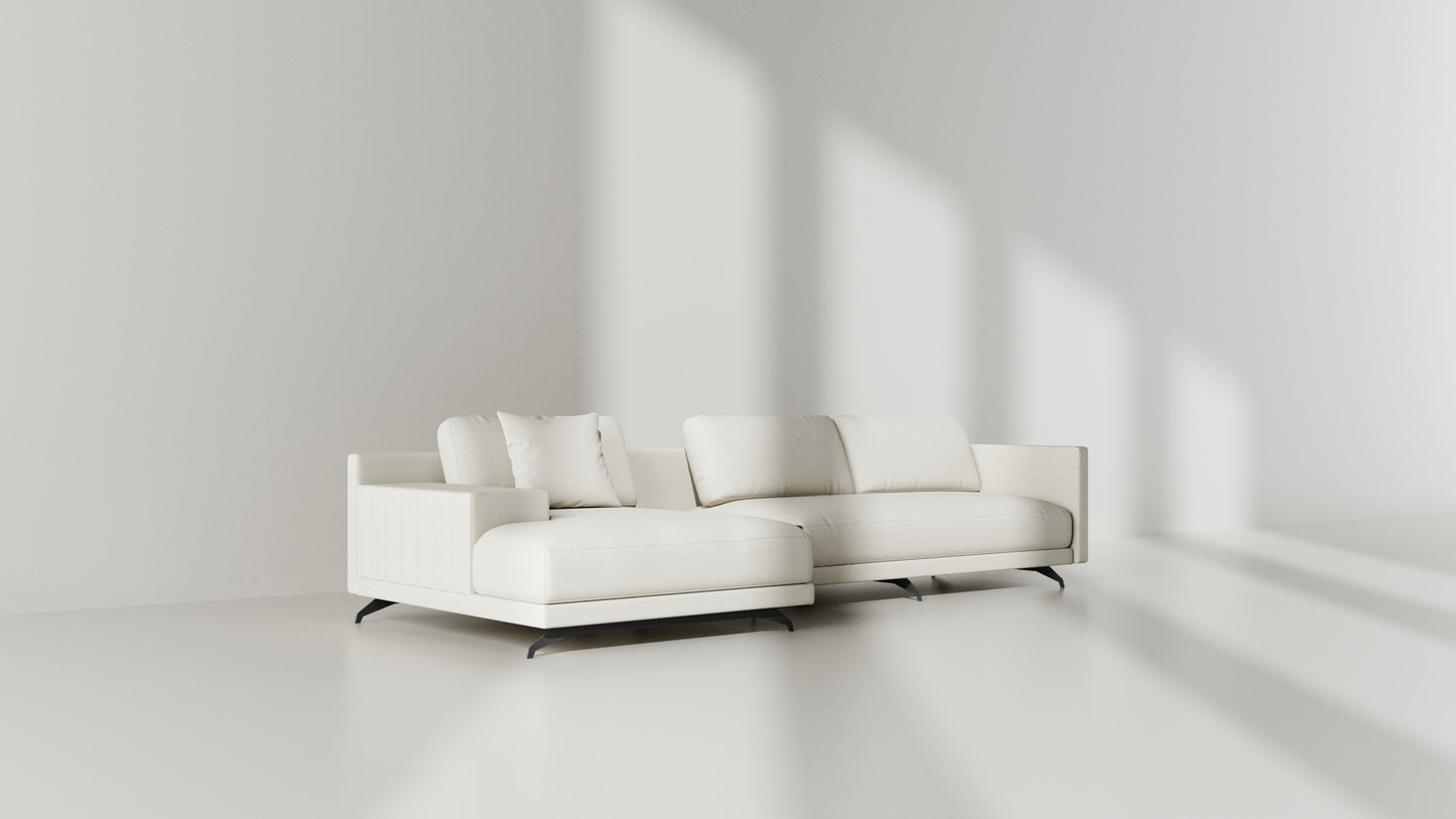 Elite Comfort Cream Sectional