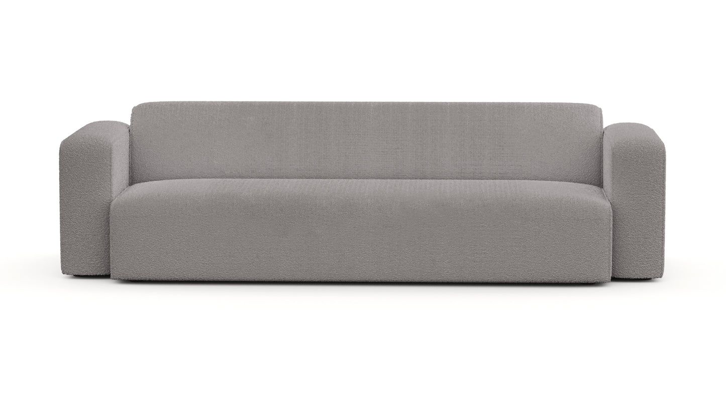 Luna Blue Long Seat Sofa