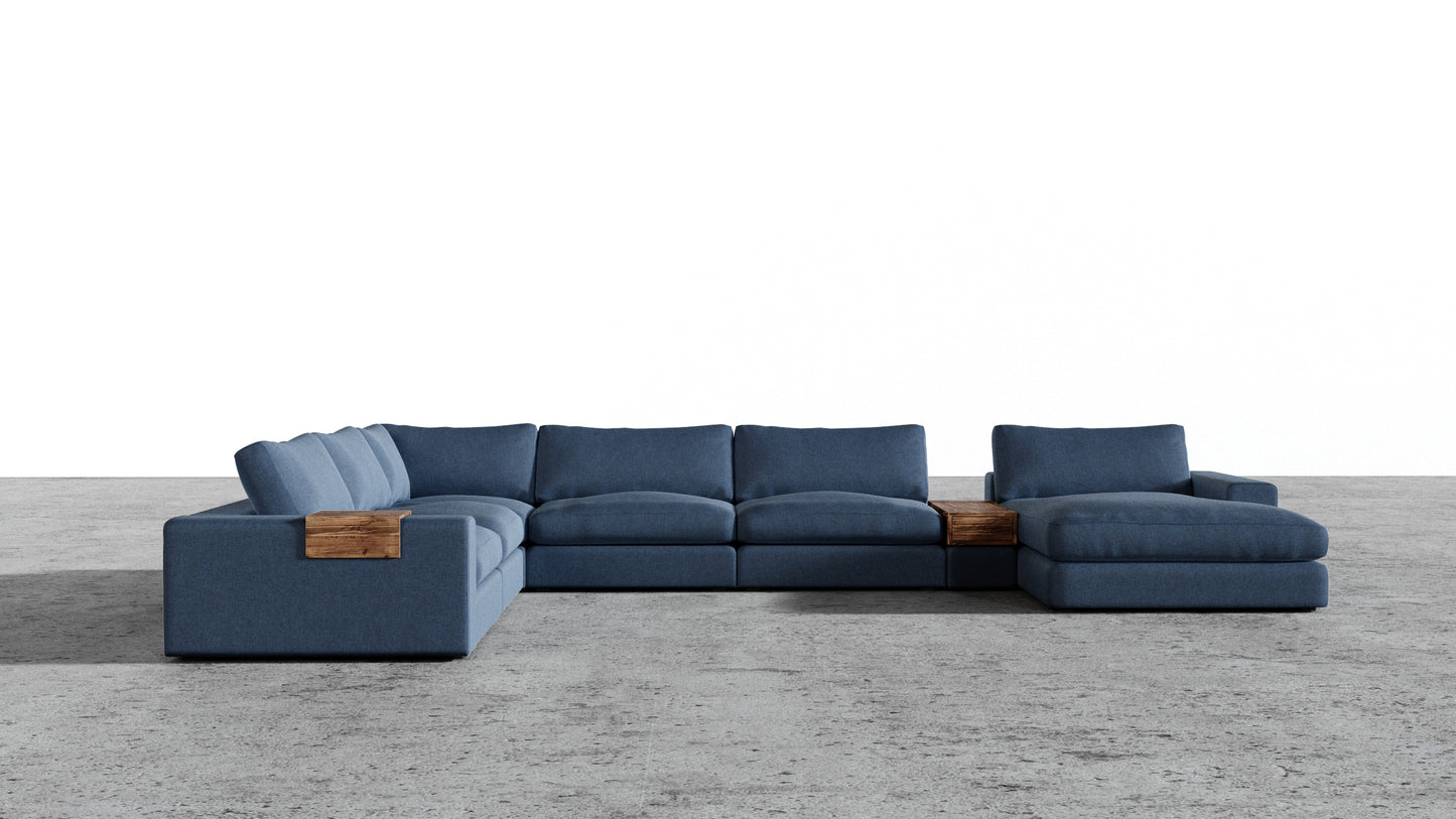 MGR 5 Seat + Chaise Corner Sectional