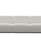 Luna Boucle White Sofa