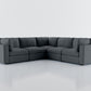 Bennet Pearl Cream 5 Seat L Shape Sectional