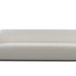 Luna Boucle White Long Seat Sofa