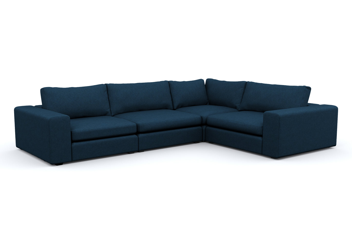 Titan Libby Grey 4 Seat Corner Sectional