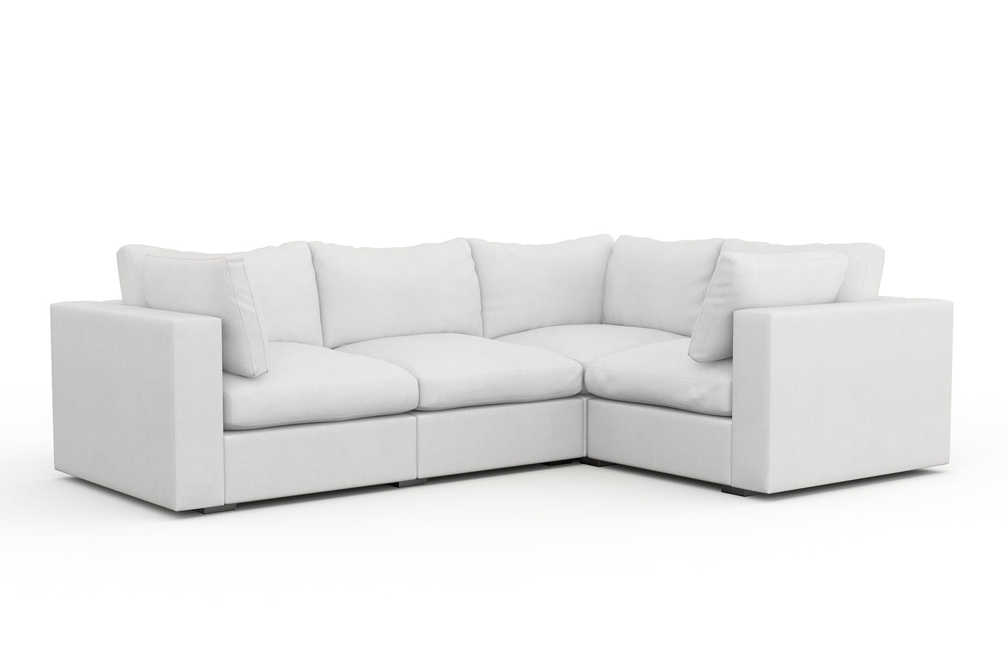 Bennet Pearl Cream 4 Seat Corner Sectional