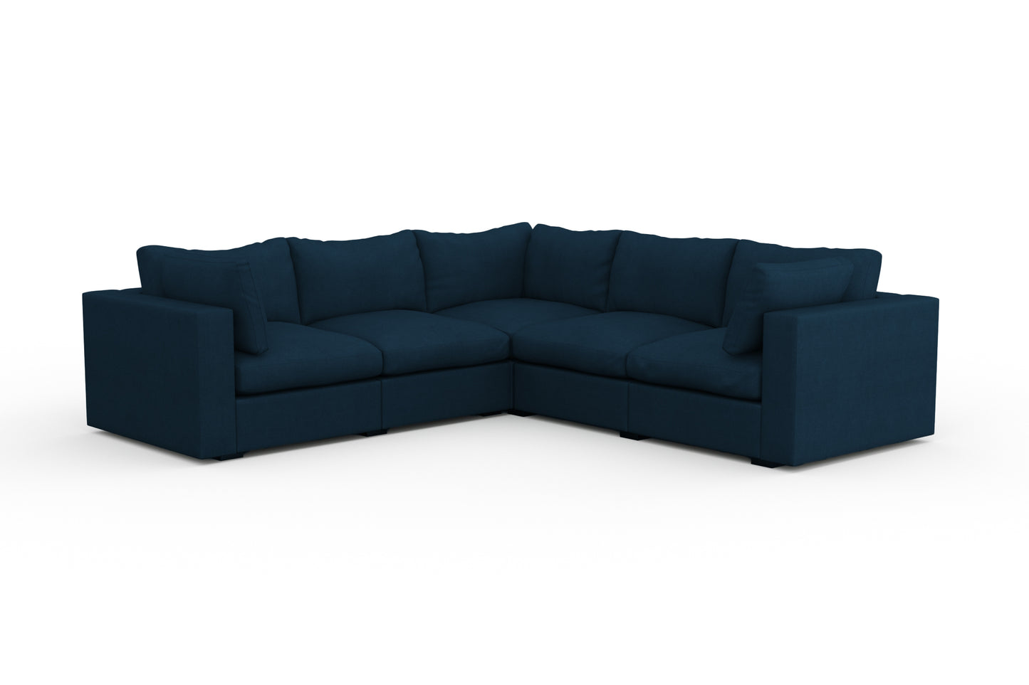 Bennet Pearl Cream 5 Seat L Shape Sectional