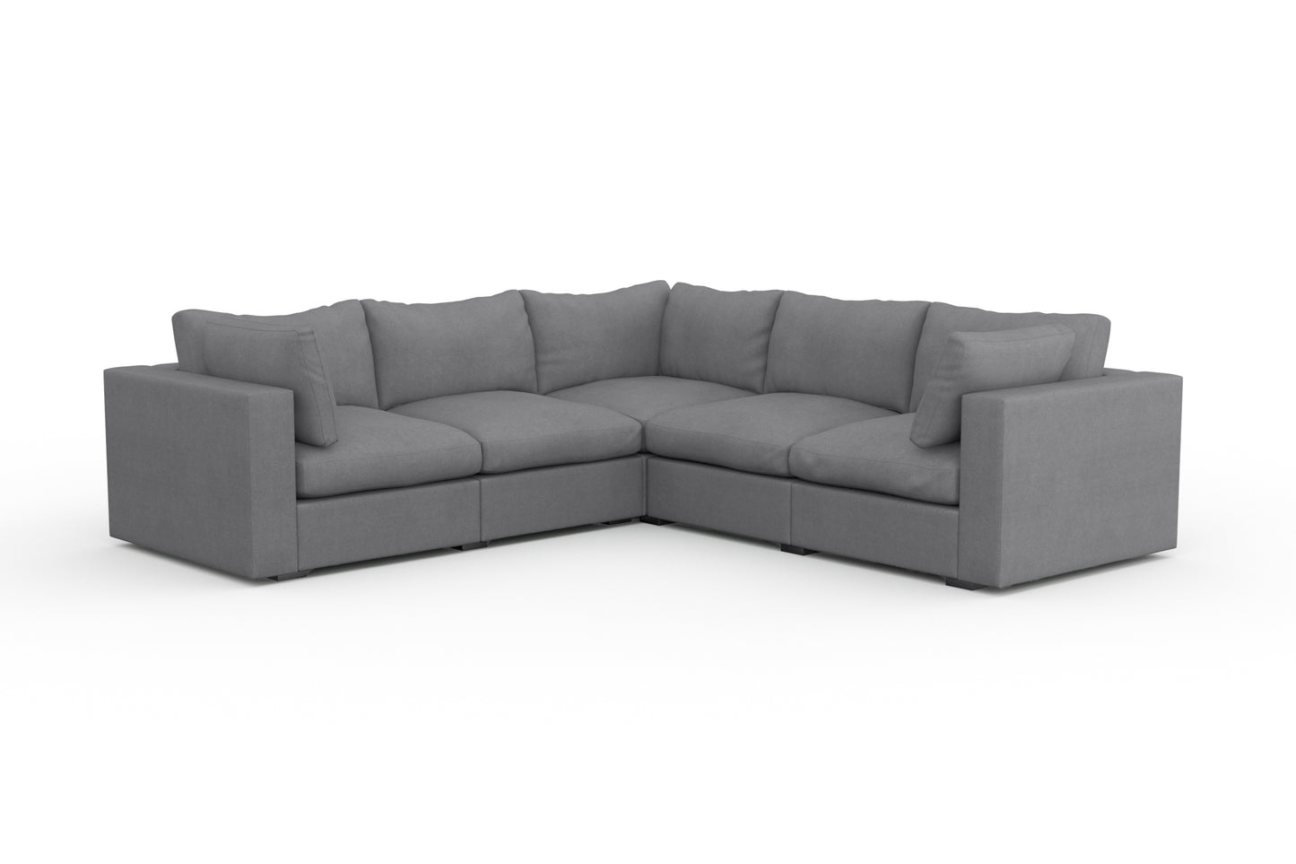 Bennet Pearl Cream 5 Seat L Shape Sectional